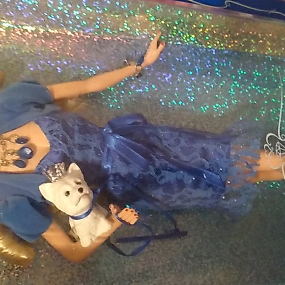 NIB Birthstone Beauties September Barbie Doll (~2009) - Picture 11 of 12